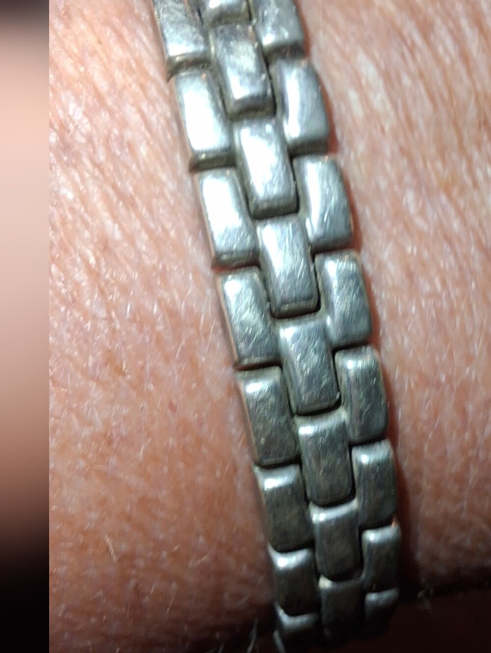 Solid Milor Sterling Silver Bracelet - 8in Made In Italy 72g Safety Clasp